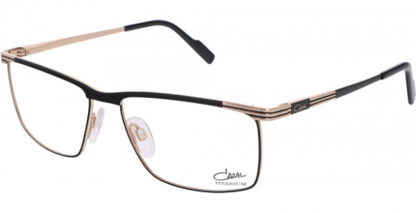 Cazal CAZAL 7085 Eyeglasses, 001 BLACK-GOLD