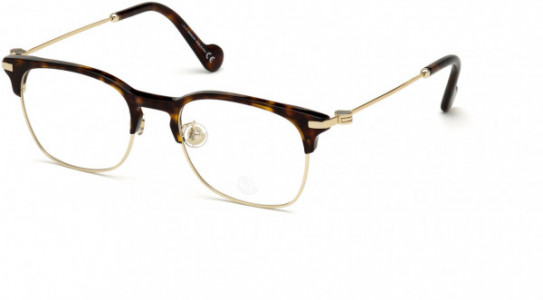 Moncler ML5079-D Eyeglasses, 052 - Dark Havana