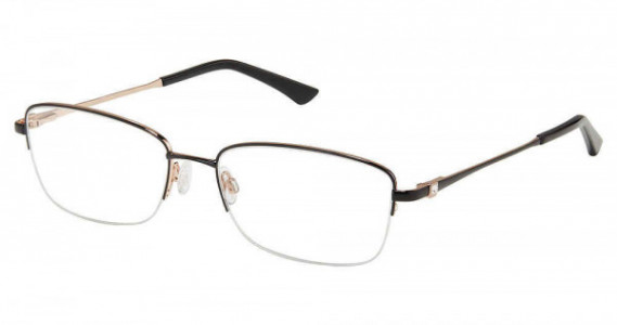 SuperFlex SF-585 Eyeglasses, S100-BLACK ROSE GOLD
