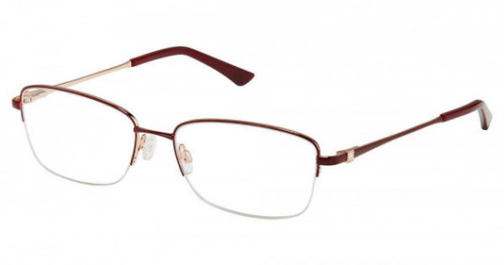 SuperFlex SF-585 Eyeglasses, S106-BURG ROSE GOLD
