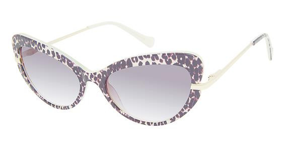 Betsey Johnson DISCO DIVA Sunglasses, Leopard