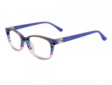 Kids Central KC1681 Eyeglasses, C-3 Purple/ Brown Marble