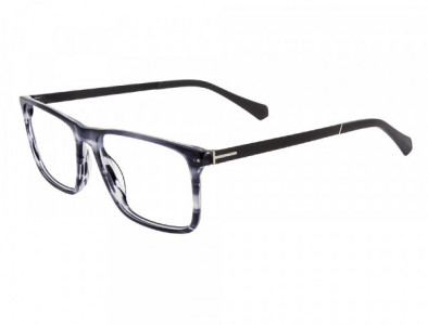 Club Level Designs CLD9303 Eyeglasses, C-4 Grey Horn