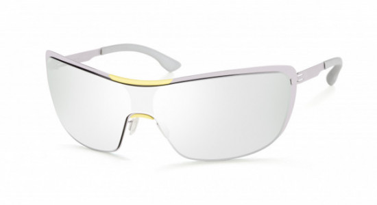 ic! berlin MB Shield 02 Sunglasses, Chrome