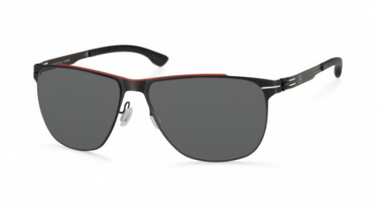 ic! berlin MB 05 Sunglasses, Red Bridge-Black