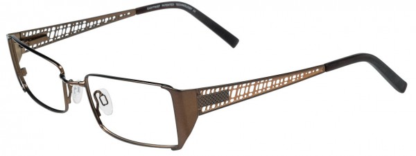EasyTwist ET850 Eyeglasses, SATINBROWN/LIGHT COPPER