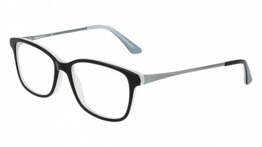 Marchon M-5012 Eyeglasses, (005) BLACK LAMINATE