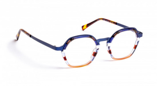 J.F. Rey CAILLOUX Eyeglasses, GRADIENT BLUE DEMI 8/12 M (2590)