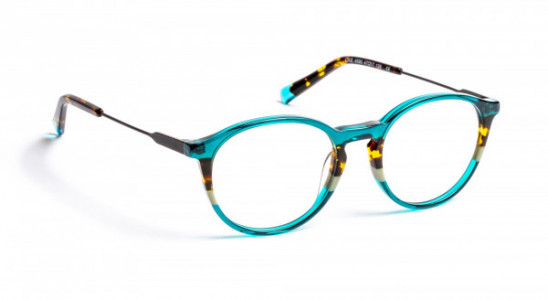 J.F. Rey LIKE Eyeglasses, GREEN/DEMI 12/16 BOY (4590)