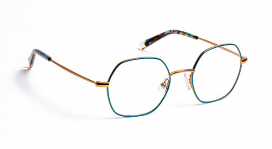 J.F. Rey CAMELIA Eyeglasses, BLUE/PINK GOLD 8/12 GIRL (2085)