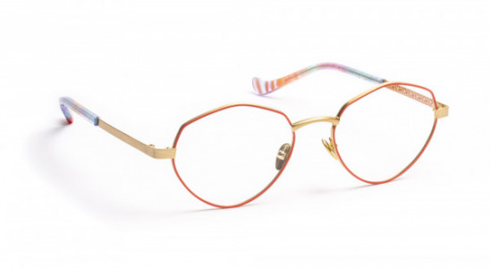 Boz by J.F. Rey LEXY Eyeglasses, CORAL / BRUSHED GOLD (7055)