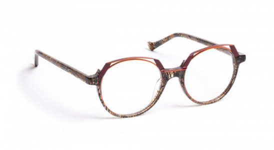 VOLTE FACE QUAW Eyeglasses, NICE BLACK/BROWN/COPPER (0190)