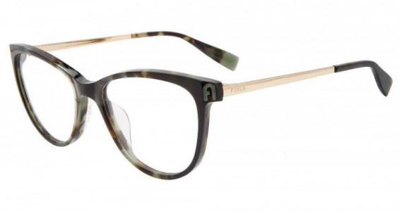 Furla VFU495 Eyeglasses, Green
