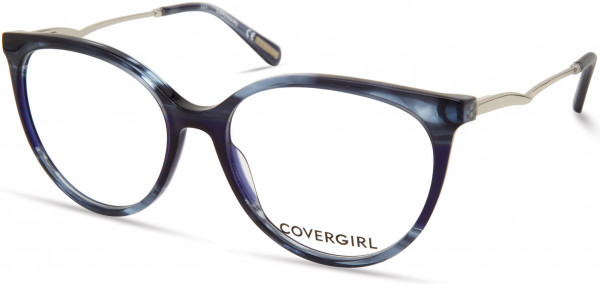 CoverGirl CG4013 Eyeglasses, 092 - Blue/other