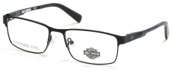 Harley-Davidson HD0146T Eyeglasses, 002 - Matte Black