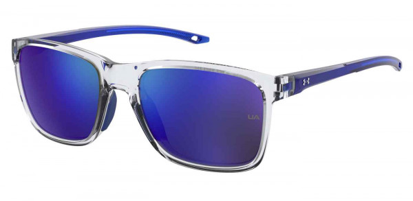 UNDER ARMOUR UA 7002/S Sunglasses, 0QM4 CRYSTAL BLUE