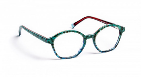 J.F. Rey MIMI Eyeglasses, GRADIENT GREEN/RED 6/8 GIRL (4530)