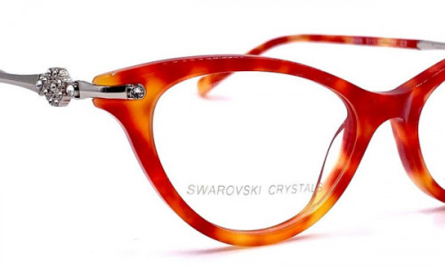 Pier Martino PM6649 Eyeglasses, Crimson Marble