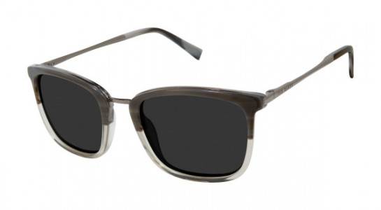 Ted Baker TBM065 Sunglasses, Grey Horn (GRY)
