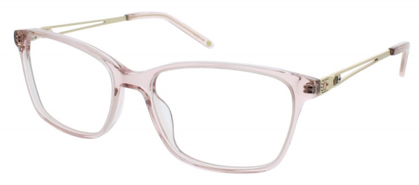 Jessica McClintock JMC 4326 Eyeglasses, Pink Crystal