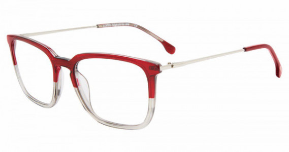 Lozza VL4265 Eyeglasses, RED (02AS)