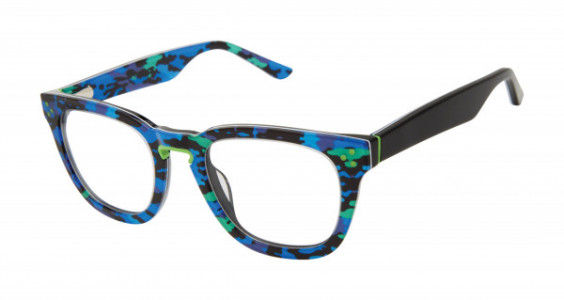 Zuma Rock ZR014 Eyeglasses, Blue Camo Print (BLU)