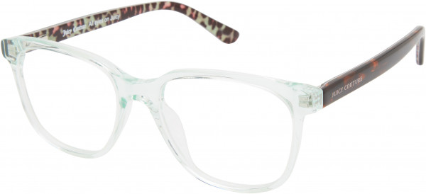 Juicy Couture JU 304 Eyeglasses, 00OX CRYSTAL GREEN