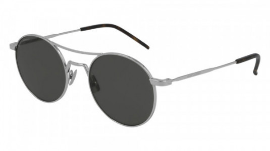 Saint Laurent SL 421 Sunglasses, 002 - SILVER with GREY lenses