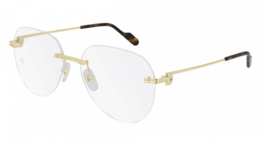 Cartier CT0252O Eyeglasses, 002 - GOLD