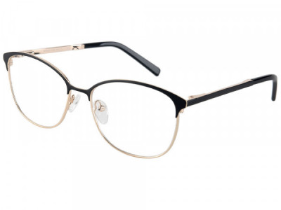 Baron 5306 Eyeglasses, Gold With Black