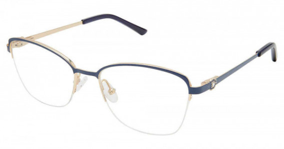 SuperFlex SF-1134T Eyeglasses, S101-BLUE GOLD