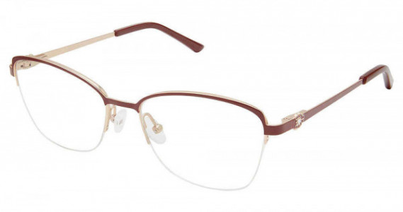 SuperFlex SF-1134T Eyeglasses, S106-BURGUNDY ROSE