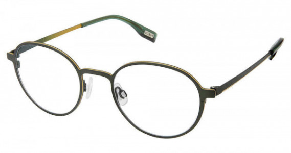 Evatik E-9220 Eyeglasses, M116-GREEN LEMON