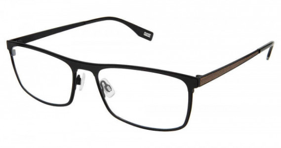 Evatik E-9214 Eyeglasses, M100-BLACK WOOD