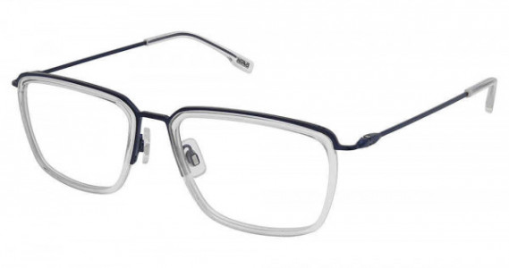 Evatik E-9201 Eyeglasses, M101-NAVY BLUE
