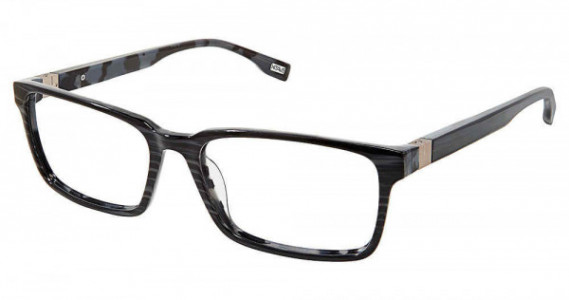 Evatik E-9200 Eyeglasses, S400-BLACK GREY