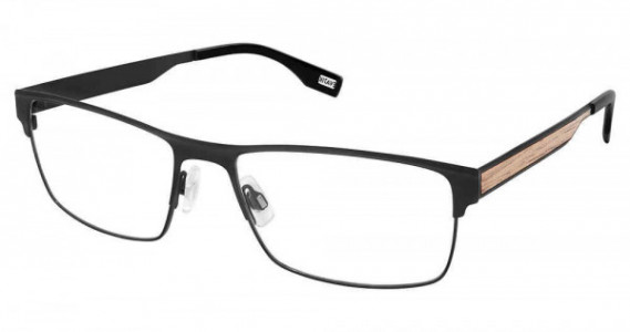Evatik E-9197 Eyeglasses, M100-BLACK WOOD