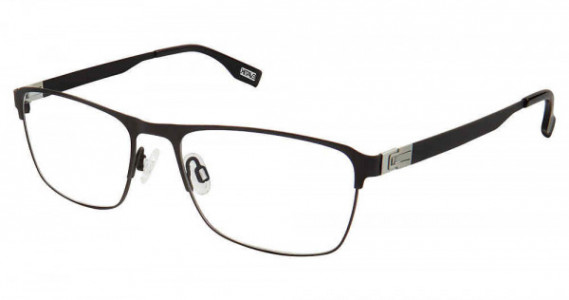 Evatik E-9191 Eyeglasses, M100-BLACK SILVER