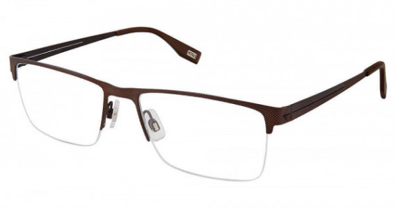 Evatik E-9179 Eyeglasses, 984-BROWN BLACK