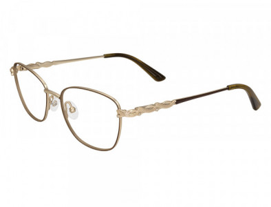 Port Royale BELLA Eyeglasses, C-1 Henna/Yellow Gold