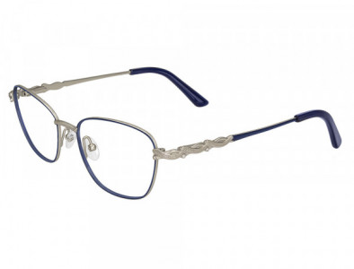 Port Royale BELLA Eyeglasses, C-2 Blue/Silver