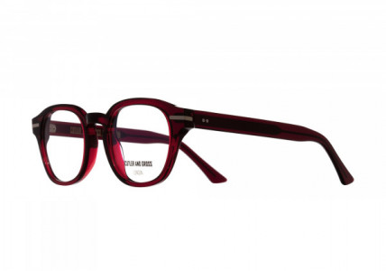 Cutler and Gross CG1356 Eyeglasses, (007) BORDEAUX RED