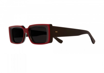 Cutler and Gross CGSN136853 Sunglasses, (003) RED ON BLACK