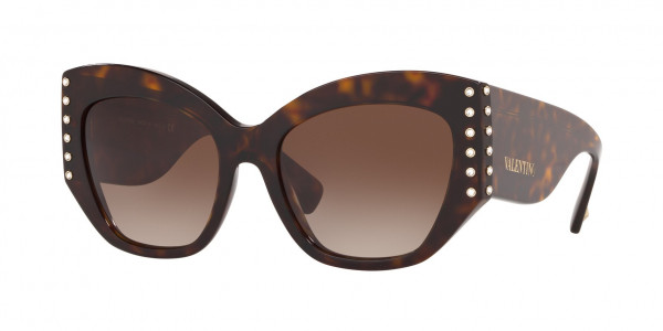 Valentino VA4056 Sunglasses, 500213 HAVANA (BROWN)