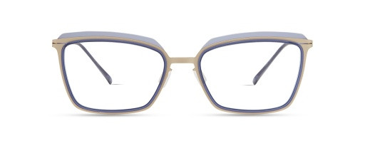 Modo 4104 Eyeglasses, NAVY GOLD