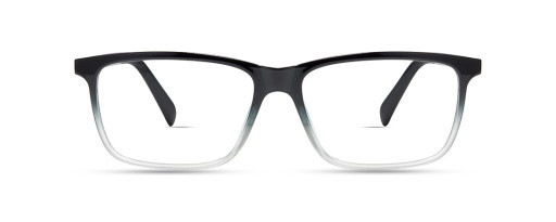 ECO by Modo ALDER Eyeglasses, BLACK CRYSTAL- SUN CLIP