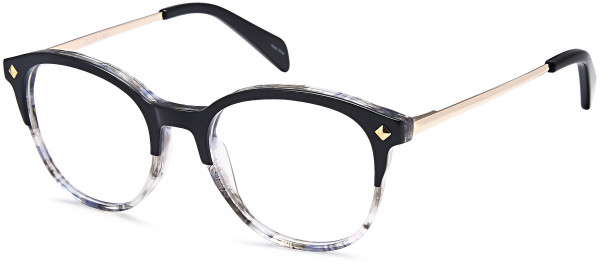 Di Caprio DC350 Eyeglasses, Black