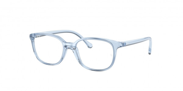 Ray-Ban Junior RY1900F Eyeglasses, 3836 TRANSPARENT LIGHT BLUE (BLUE)