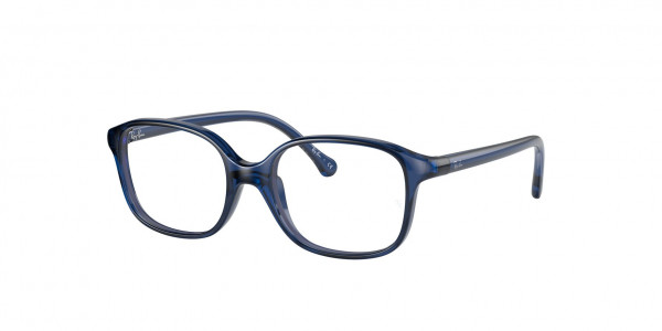 Ray-Ban Junior RY1903 Eyeglasses, 3834 TRANSPARENT BLUE (BLUE)