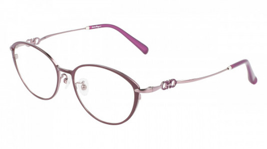 Ferragamo SF2560A Eyeglasses, (502) DARK PURPLE